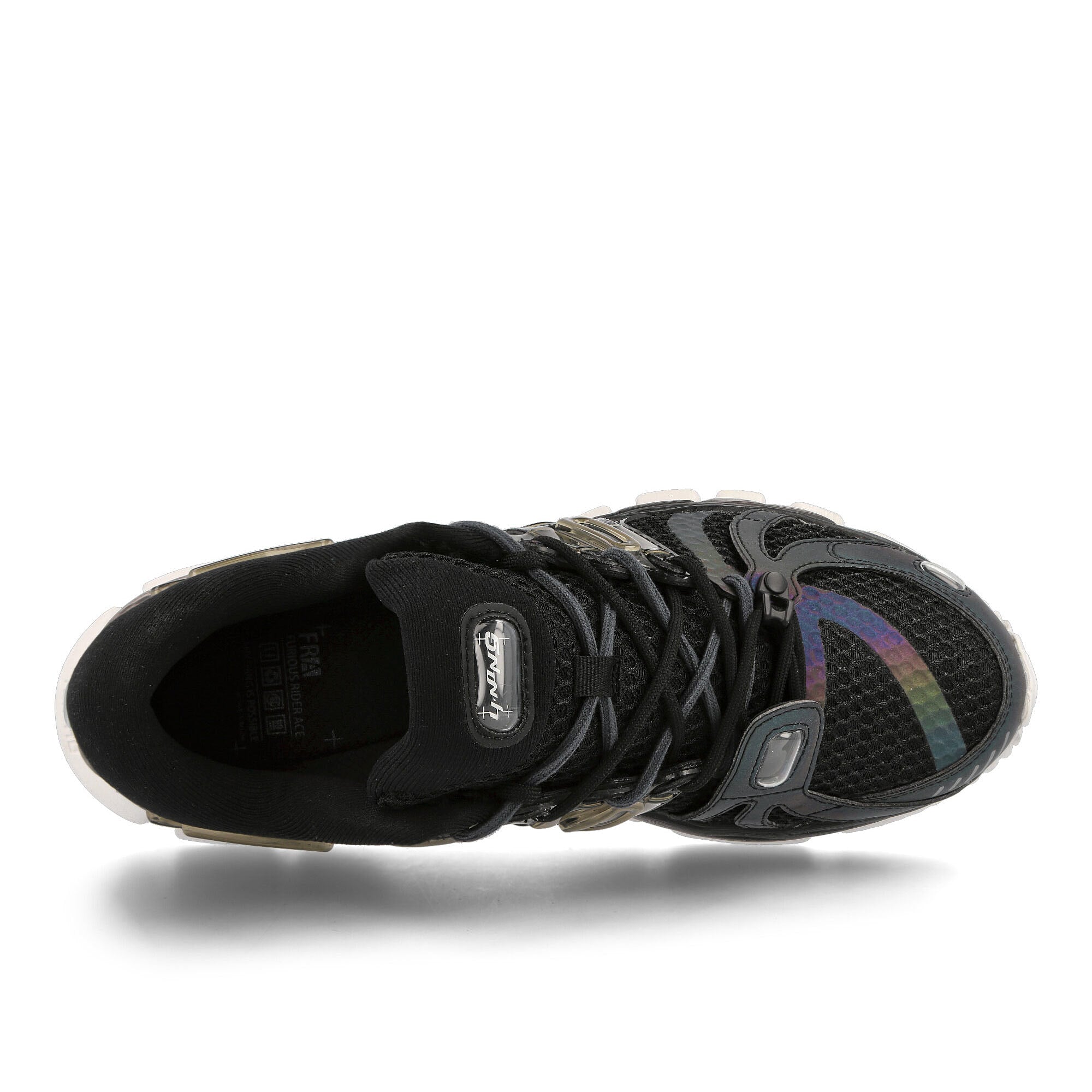 Li-Ning Furius Ride 1.5 Black Low Top Sneakers Detailfoto | Overkill