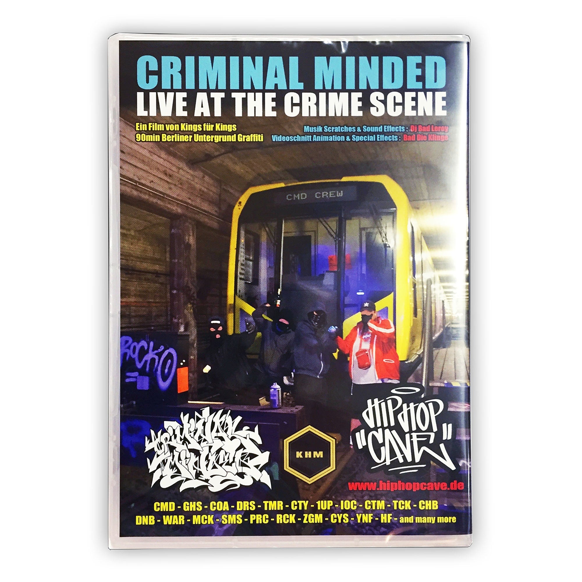 DVD CMD Criminal Minded - Live At The Crime Scene 0 DVDs Material | Overkill