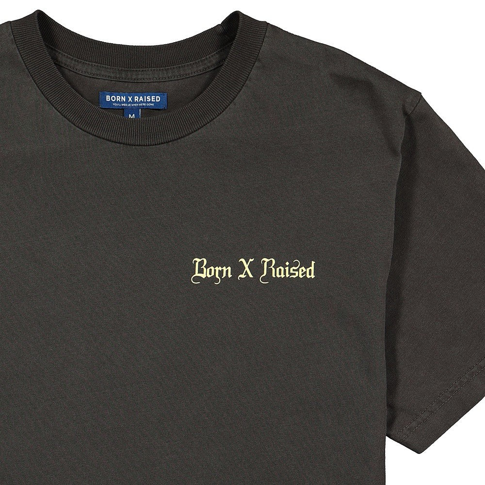 Born X Raised Fuck School Tee Black T-Shirts Close-up | Overkill