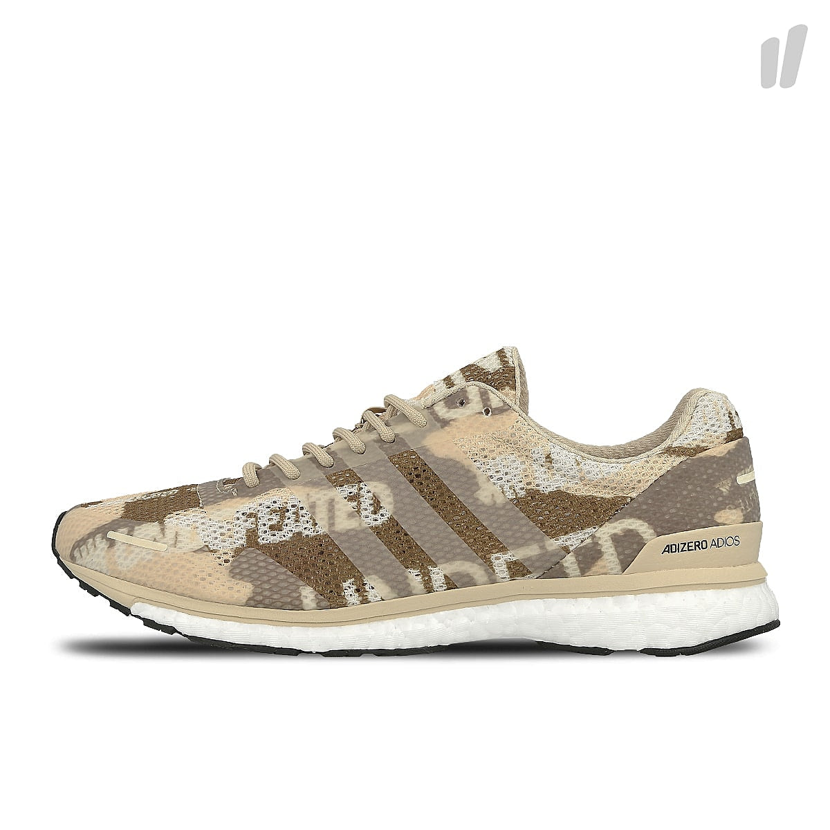 adidas adizero adios Desert Camo Low Top Sneakers B27771 | Overkill