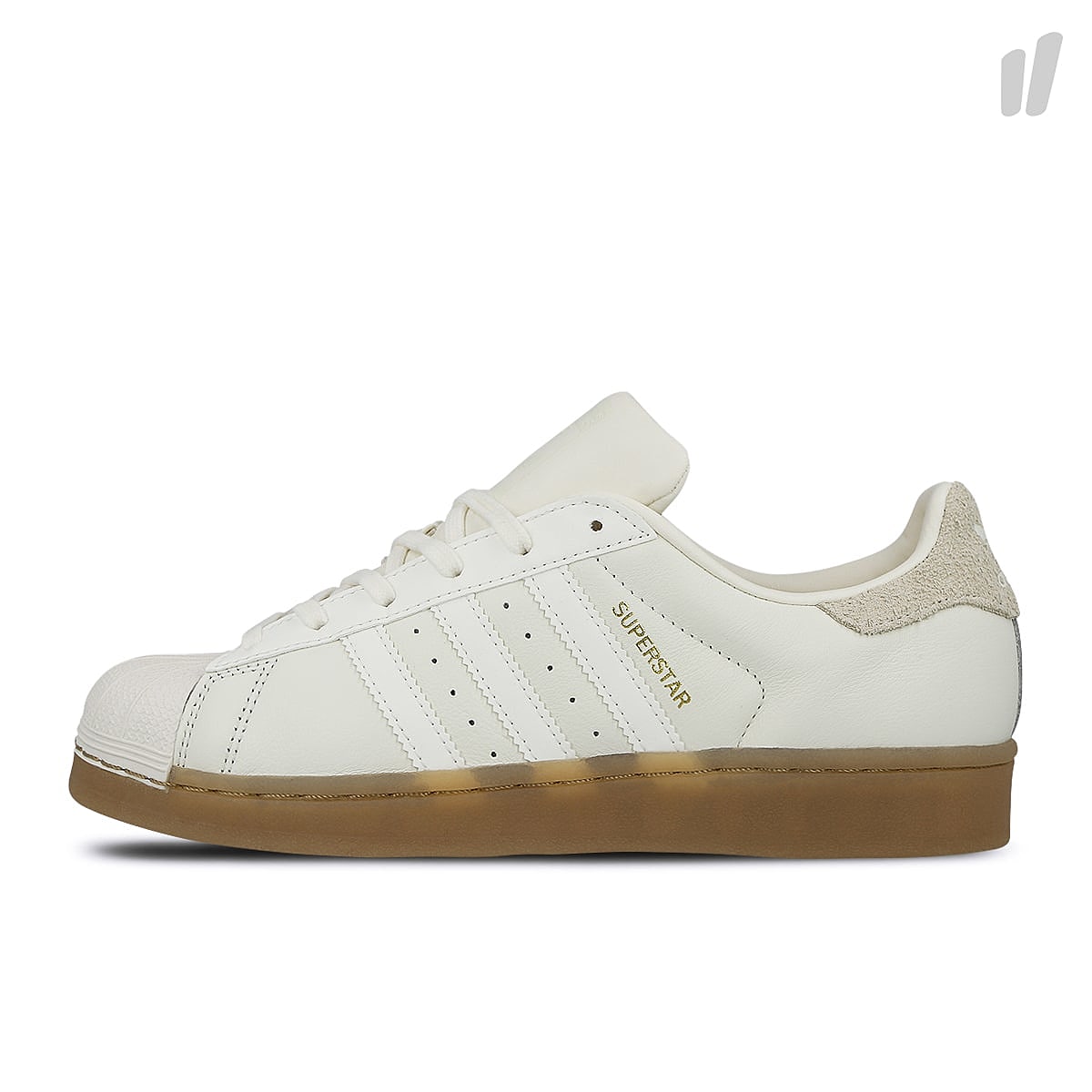 adidas wmns superstar Cloud White-Cloud White-Gum Sneakers B37147 | Overkill