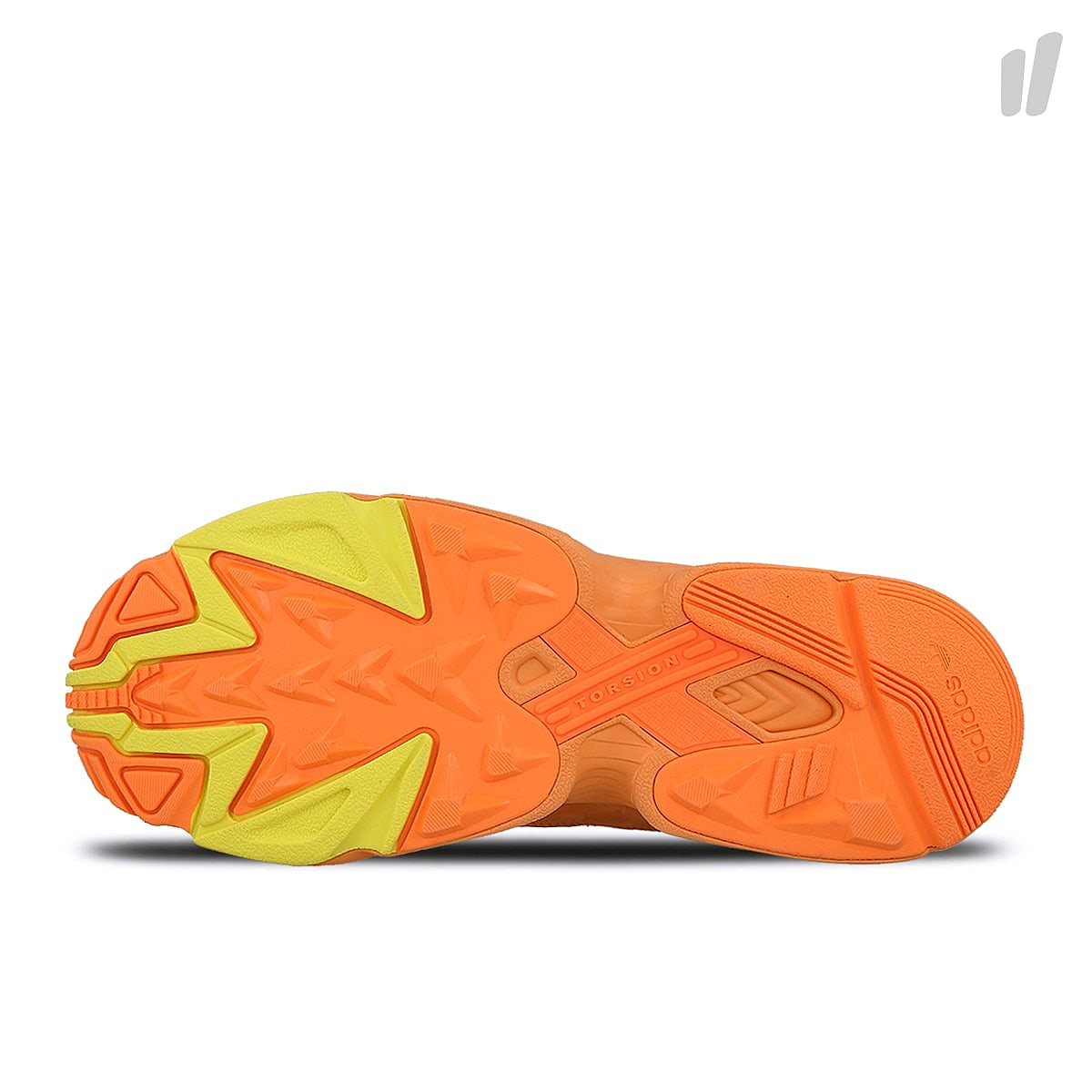 adidas yung-1 Hi-Res Orange-Hi-Res Orange-Shock Yellow Sneakers Detail View 1 | Overkill