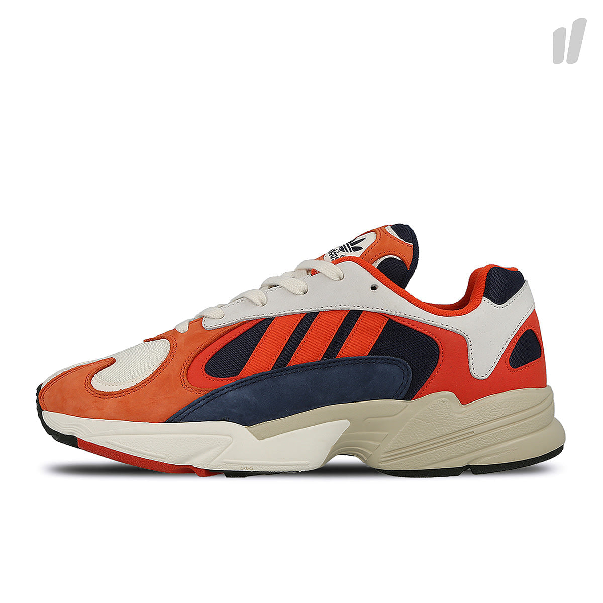 adidas yung-1 Chalk White-Core Black-Collegiate Navy Sneakers B37615 | Overkill
