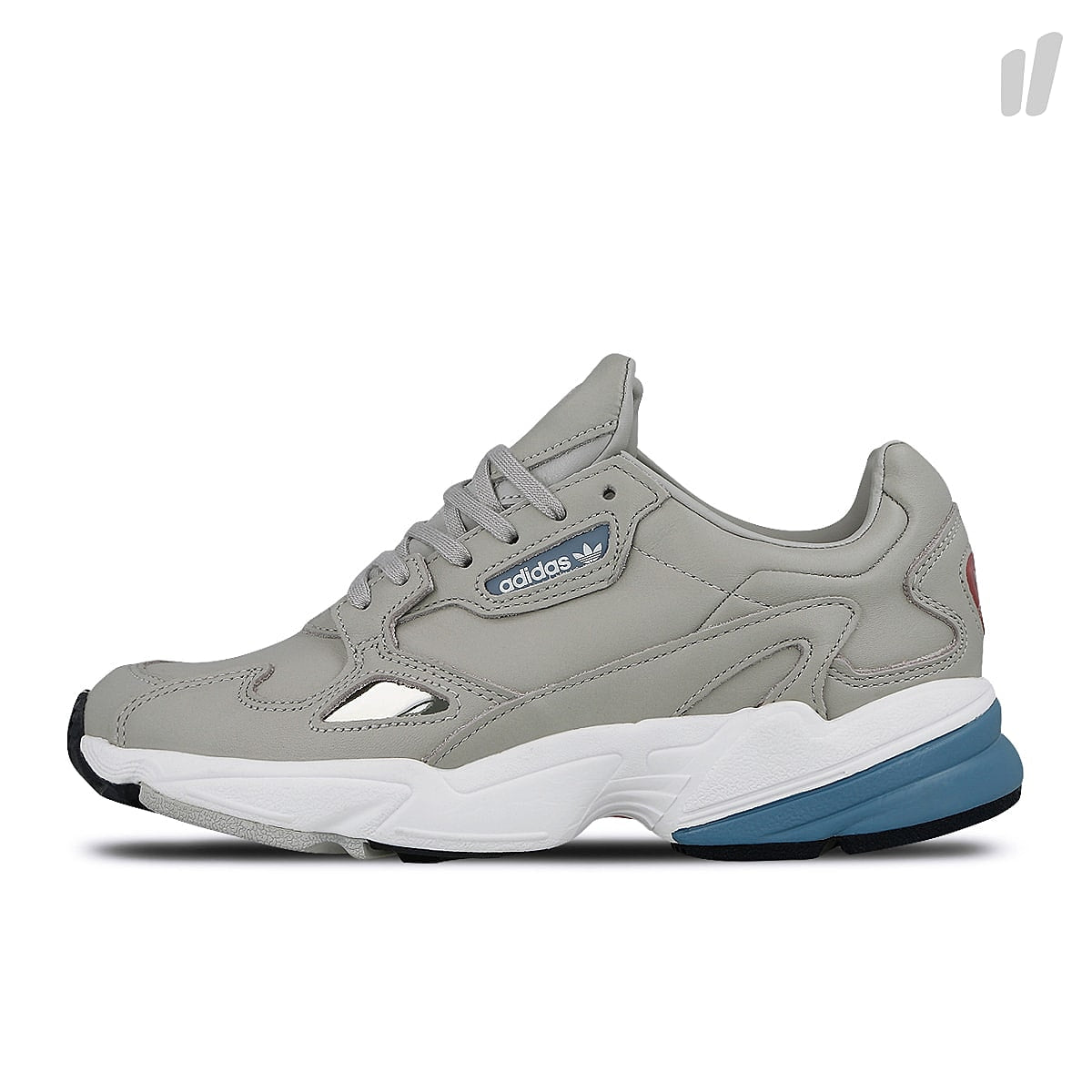 adidas wmns falcon Grey Two-Grey Two-Raw Grey Sneakers B37840 | Overkill