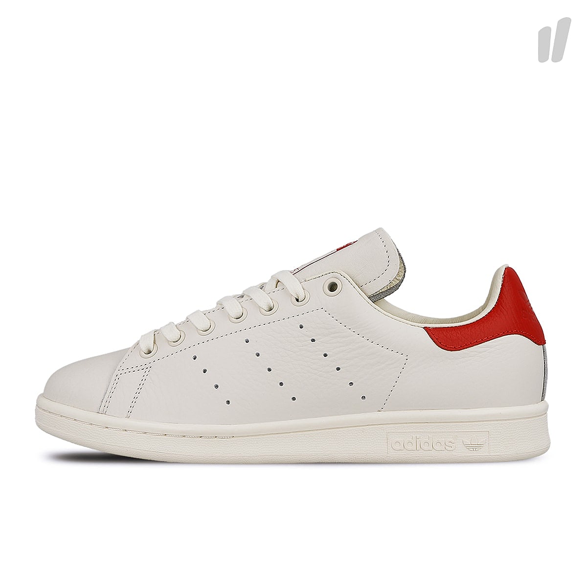 adidas stan smith Chalk White-Chalk White-Scarlet Sneakers B37898 | Overkill