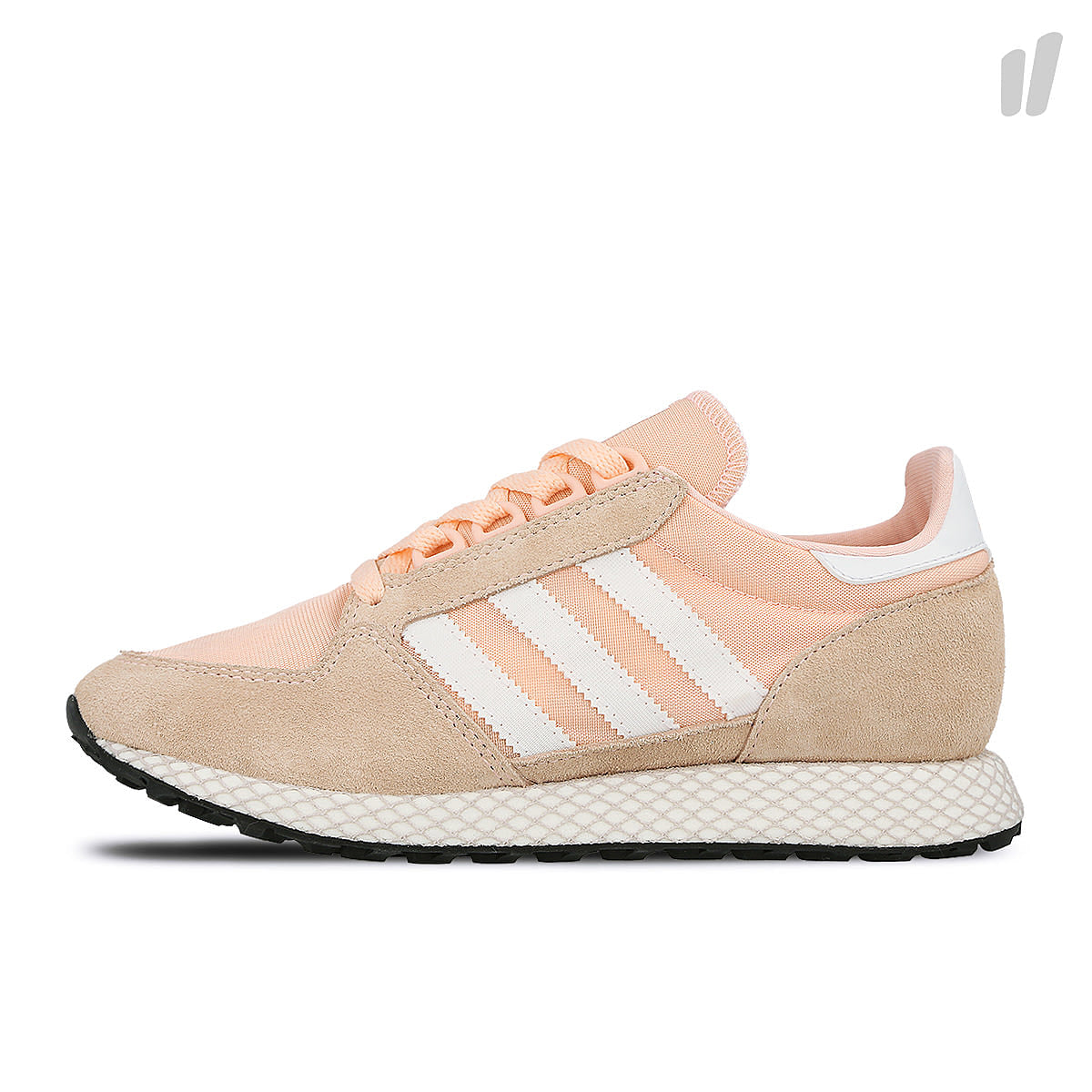 adidas wmns forest grove Clear Orange-Cloud White-Core Black Sneakers B37990 | Overkill