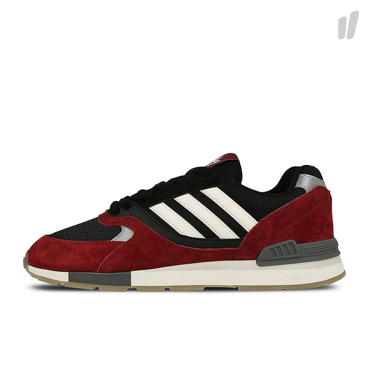 adidas quesence Collegiate Burgundy-Chalk White-Core Black Sneakers B37907 | Overkill