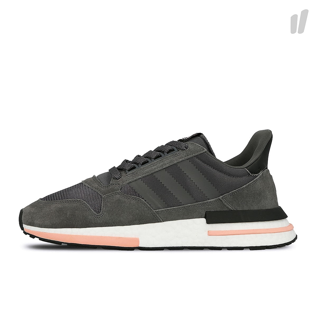 adidas zx 500 rm boost Grey Five / Footwear White / Clear Orange Sneakers B42217 | Overkill