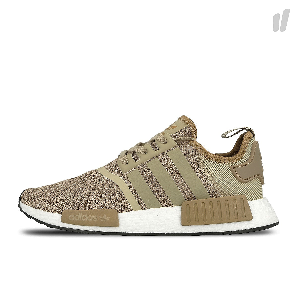 adidas nmd r1 Raw Gold-Card Board-Running White Sneakers B79760 | Overkill