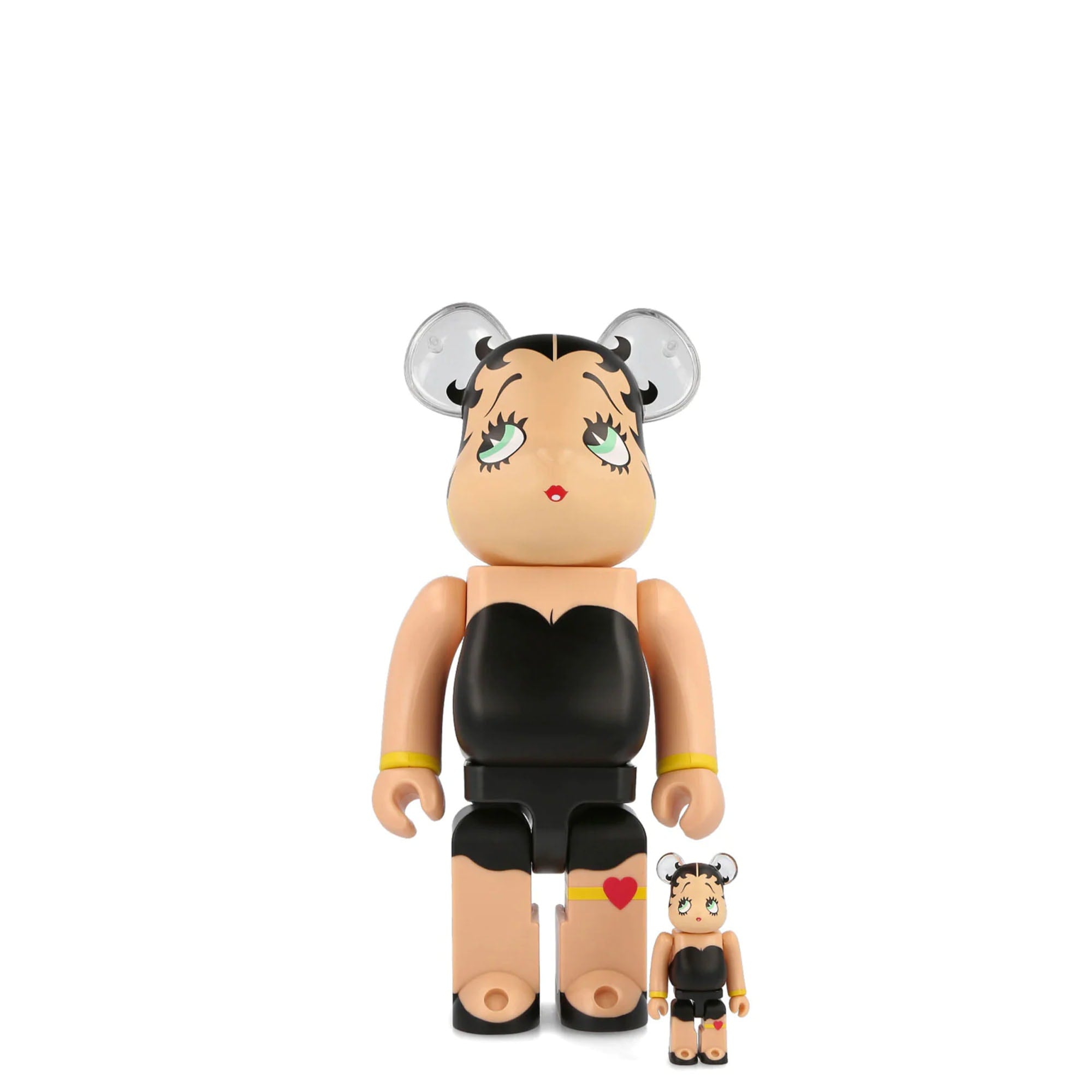 Medicom Be@rbrick Betty Boop Black Version 400% + 100% Black Collectibles & Toys MDCBBBB | Overkill