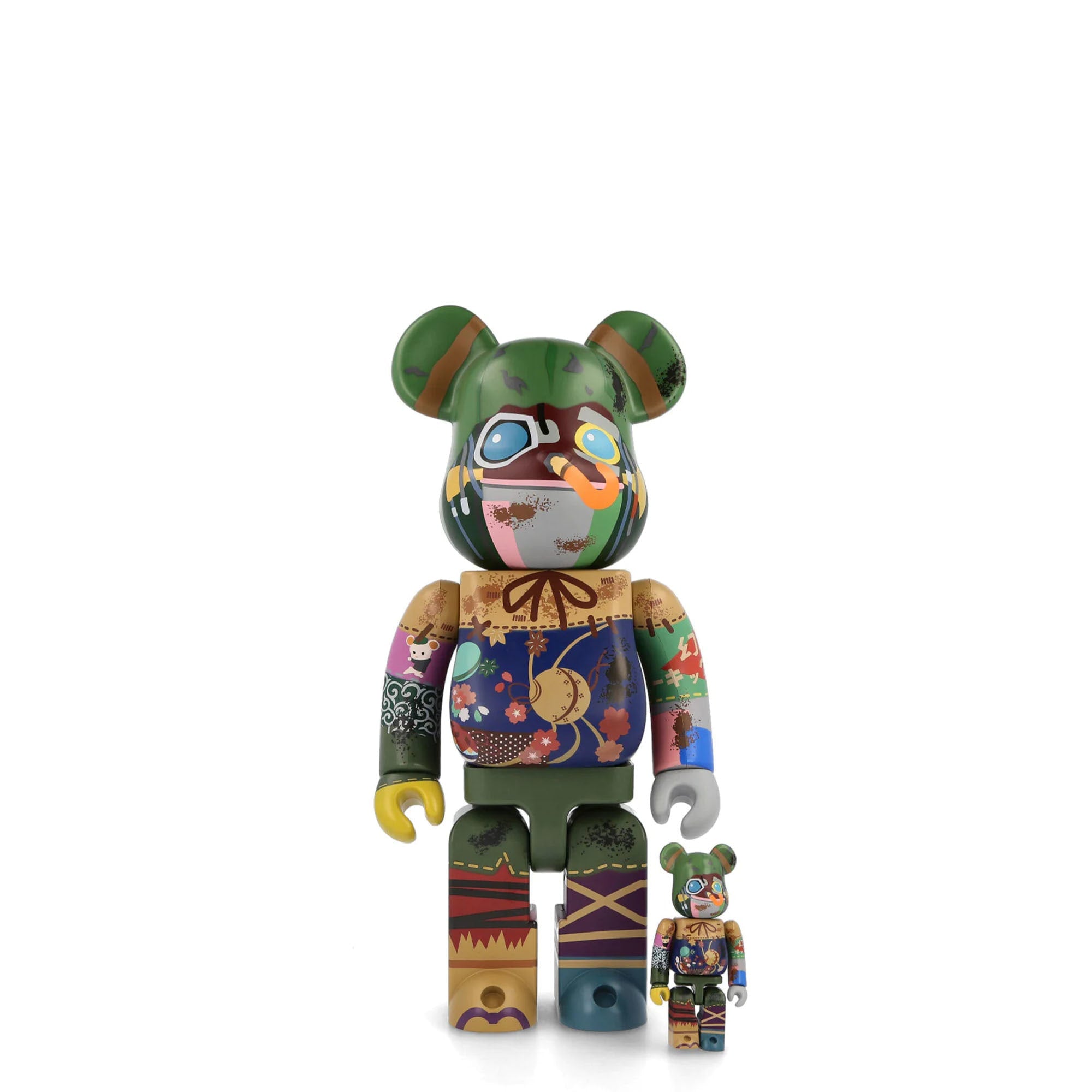 Medicom Be@rbrick Poupelle 400% + 100% Multicolor Collectibles & Toys MDCBBPPT | Overkill