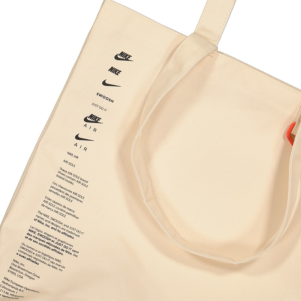 Nike Heritage Tote Bag Natural / Team Orange / White Tote Bags & Shoppers Detailfoto | Overkill