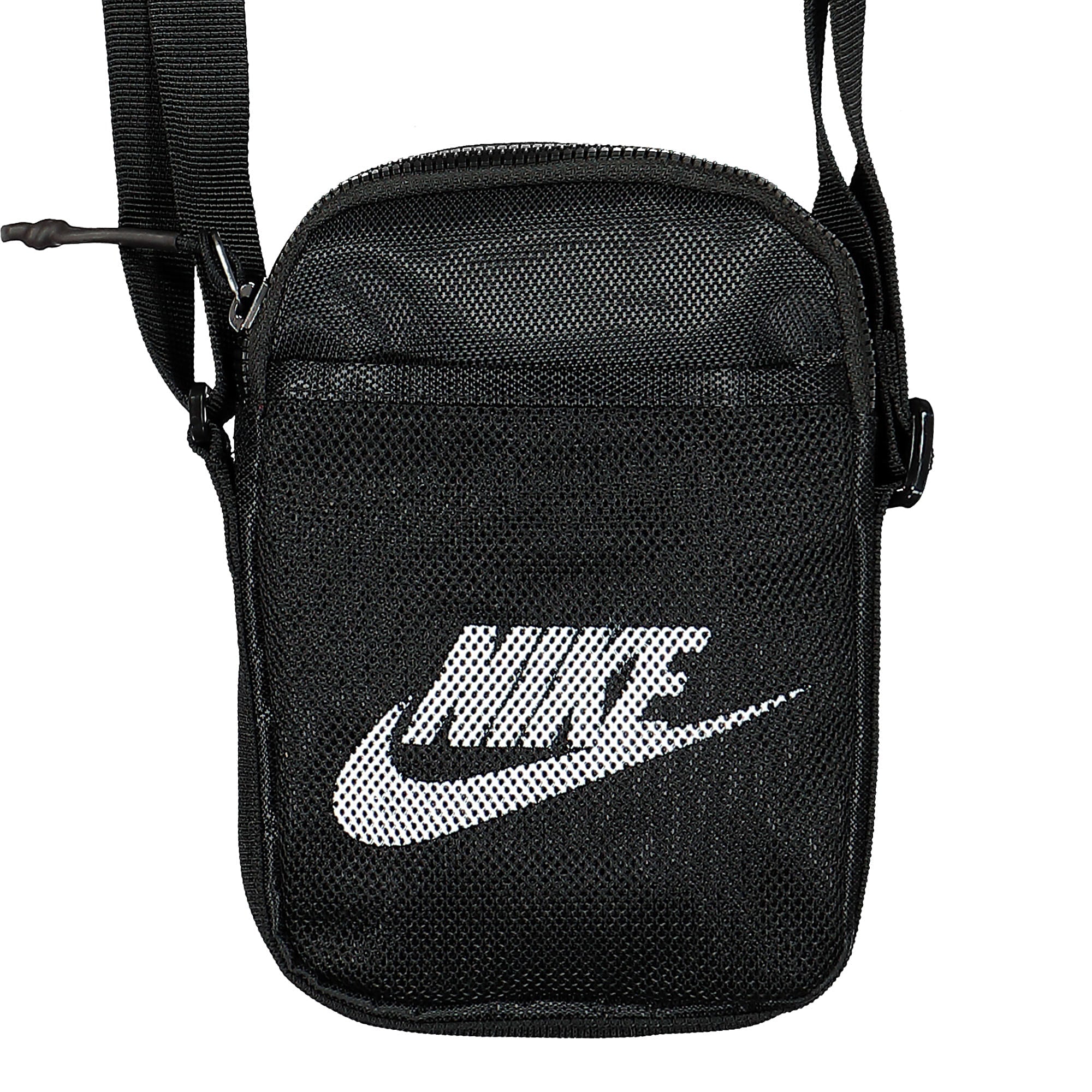 Nike Heritage Items Shoulder Bag Black / Black / White Shoulder & Cross Body Bags BA5871 010 | Overkill