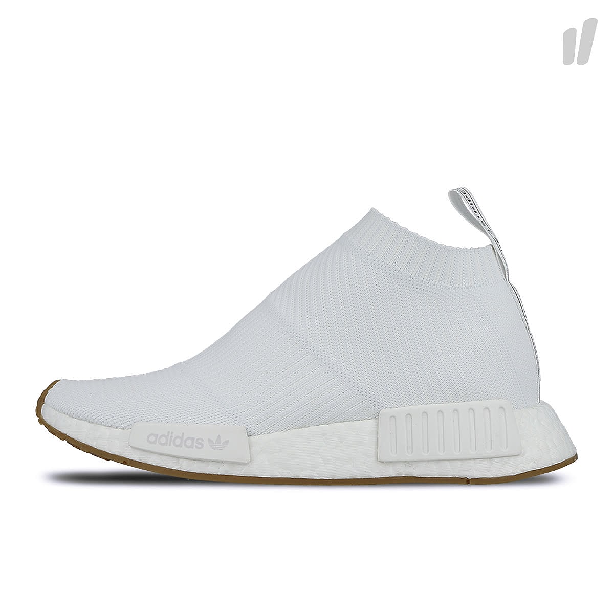 adidas nmd cs1 primeknit Running White / Running White / Gum Sneakers BA7208 | Overkill