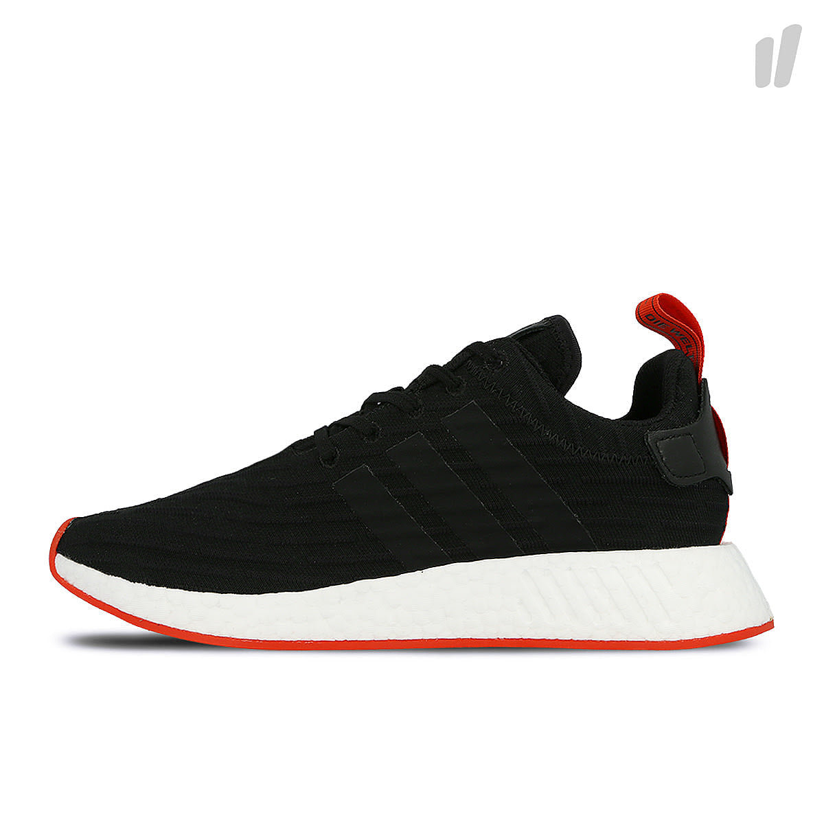adidas nmd r2 primeknit Core Black-Core Black-Core Red Sweatshirts BA7252 | Overkill