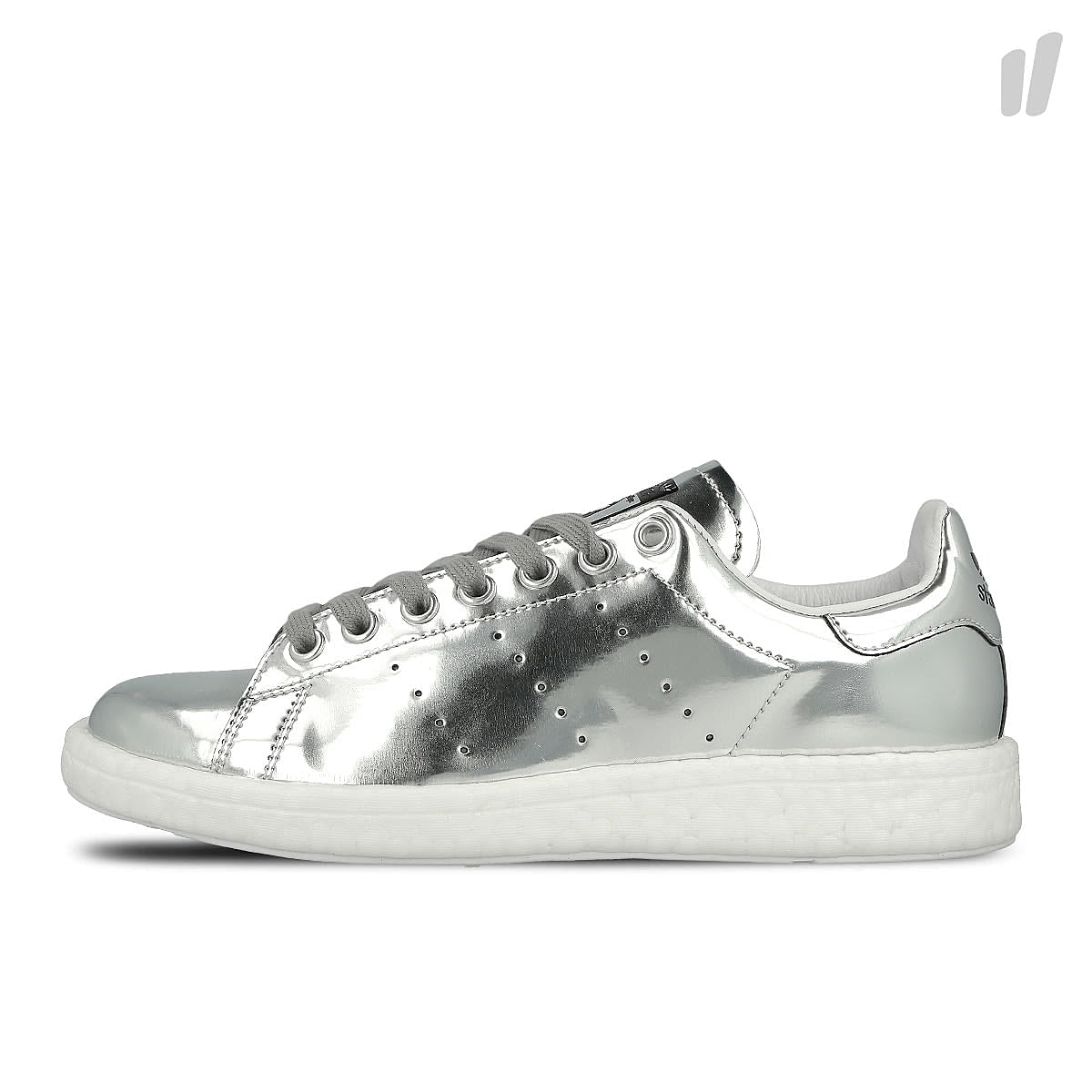 adidas wmns stan smith boost Silver Metallic / Silver Metallic / Running White BB0108 | Overkill