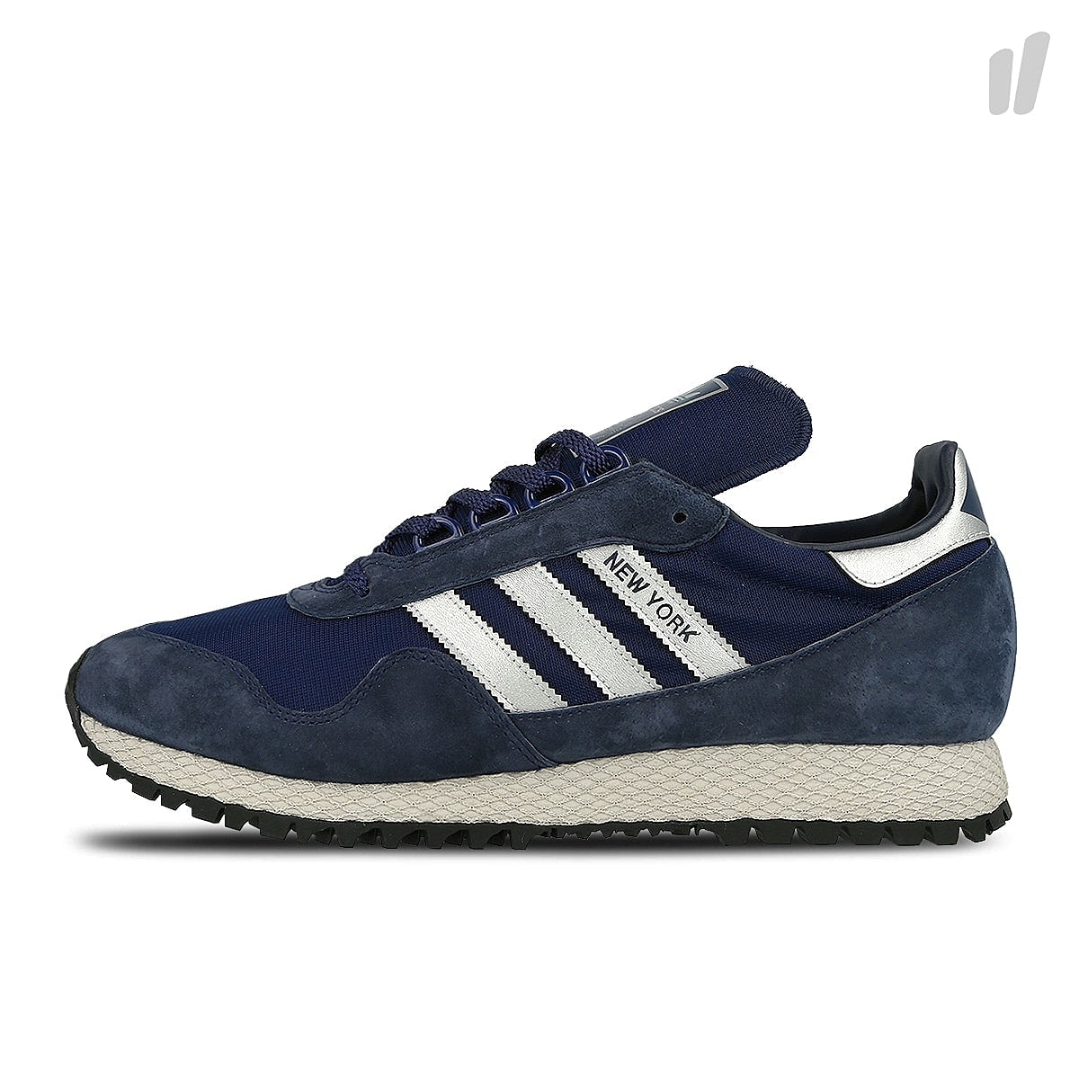 adidas new york Dark Blue / Matte Silver / Collegiate Navy Sneakers BB1188 | Overkill