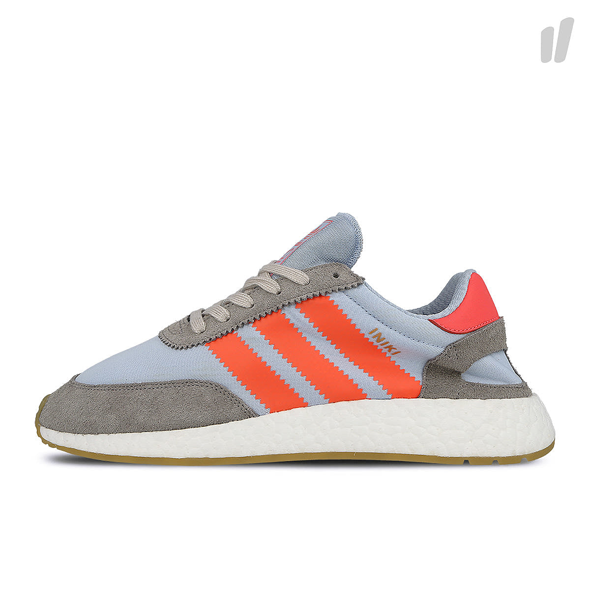 adidas iniki runner Chalk Solid Grey-Turbo-Gum Sneakers BB2098 | Overkill
