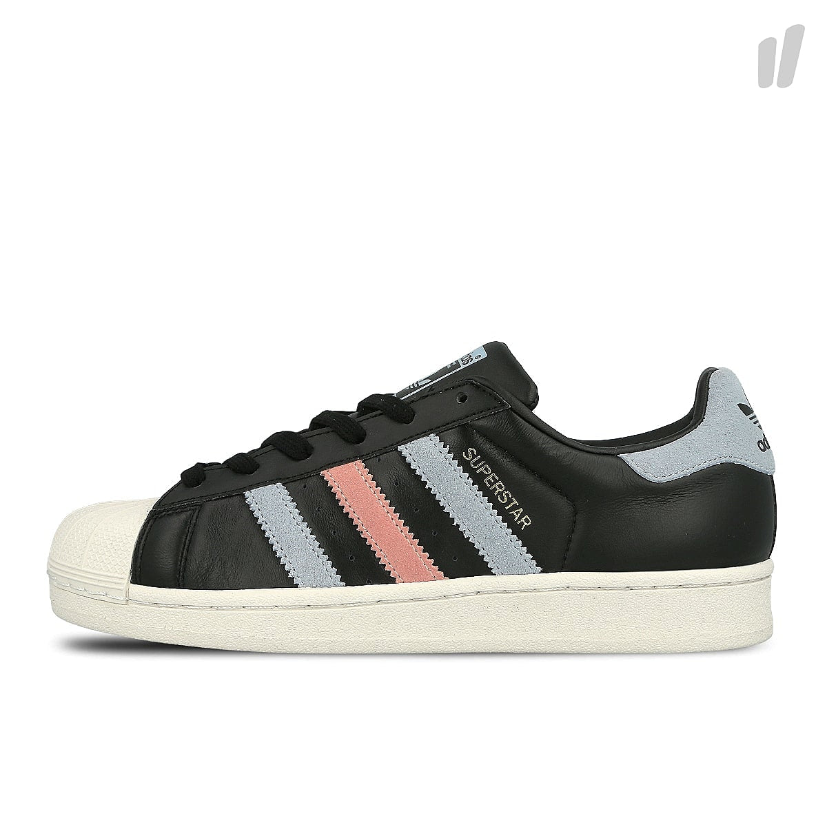adidas wmns superstar Core Black / Easy Blue / Haze Coral BB2141 | Overkill