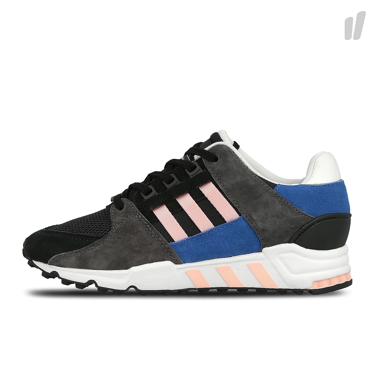 adidas wmns equipment support refined Core Black-Haze Coral-Blue Sneakers BB2357 | Overkill