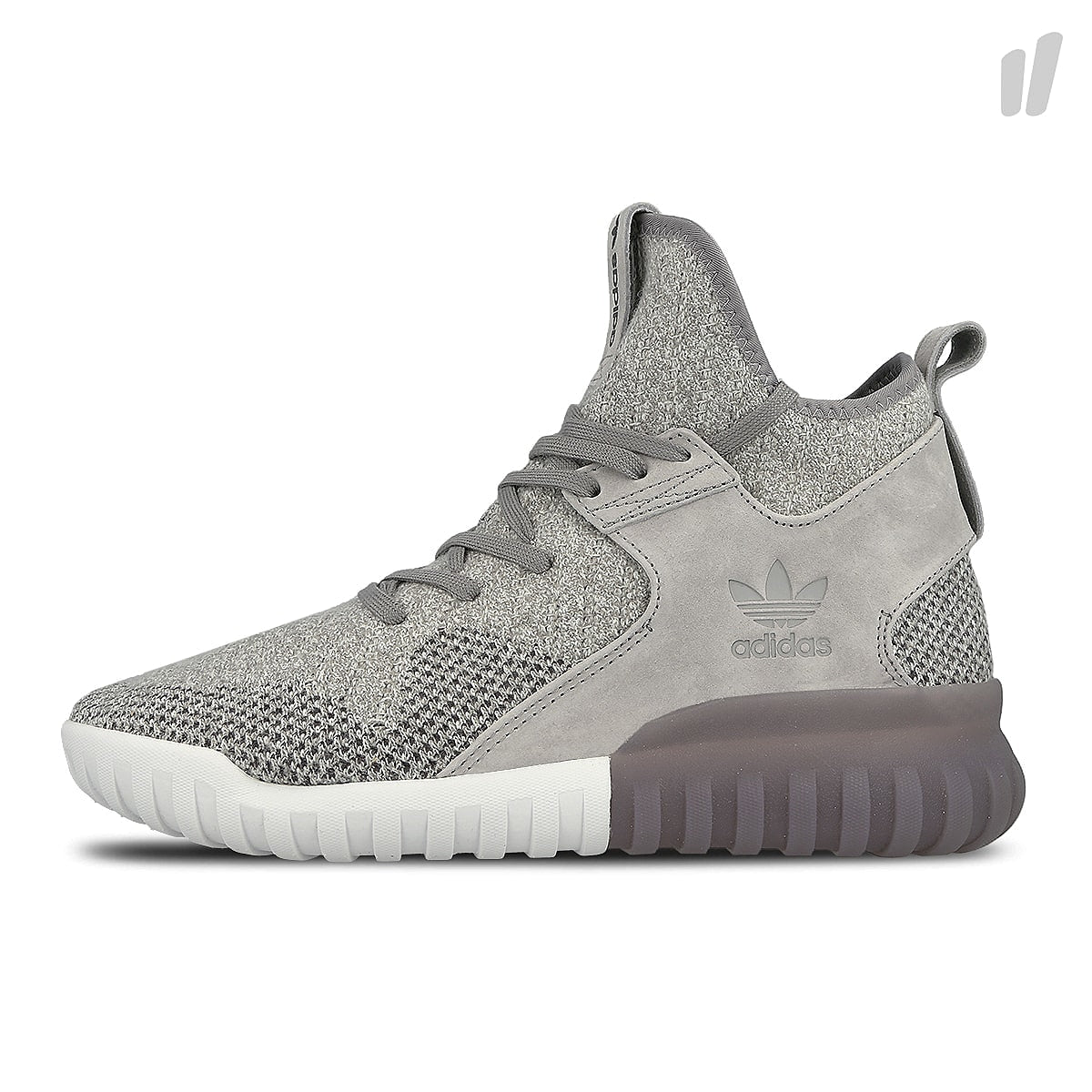 adidas tubular x primeknit Solid Grey-Utility Black-Crystal White Sweatshirts BB2380 | Overkill