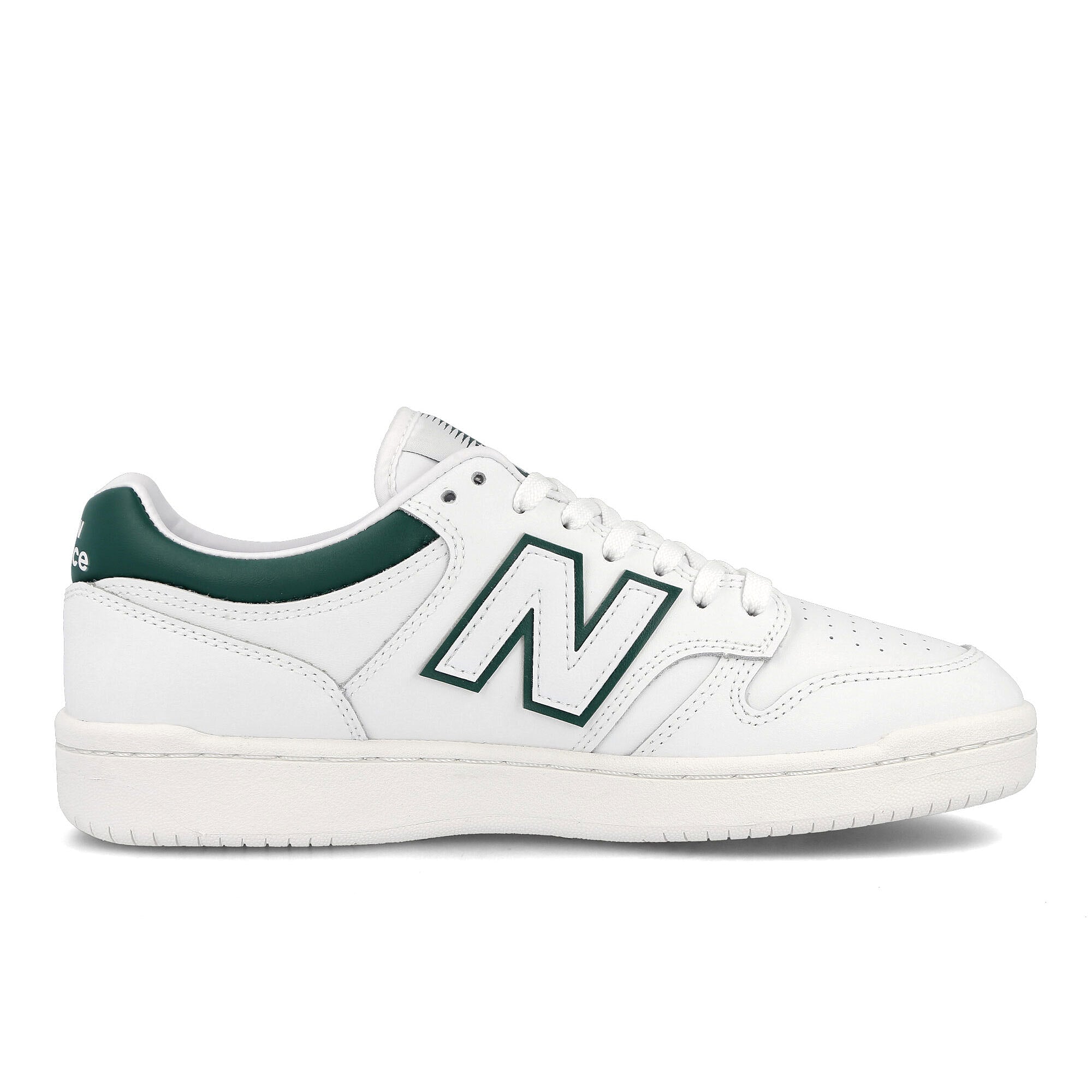 New Balance BB480LGT White Low Top Sneakers Silhouette | Overkill
