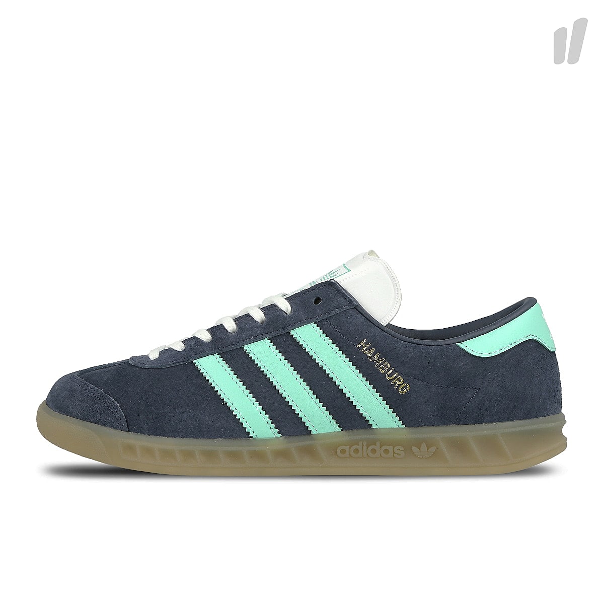 adidas wmns hamburg Midnight Grey / Easy Green / Gum BB5112 | Overkill