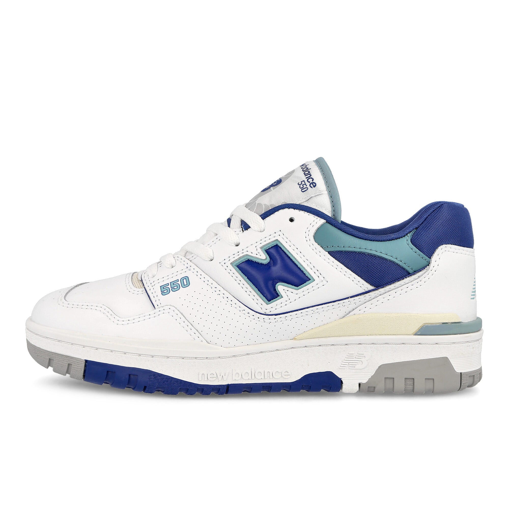 New Balance BB550NCC White-Blue Groove Sneakers BB550NCC | Overkill