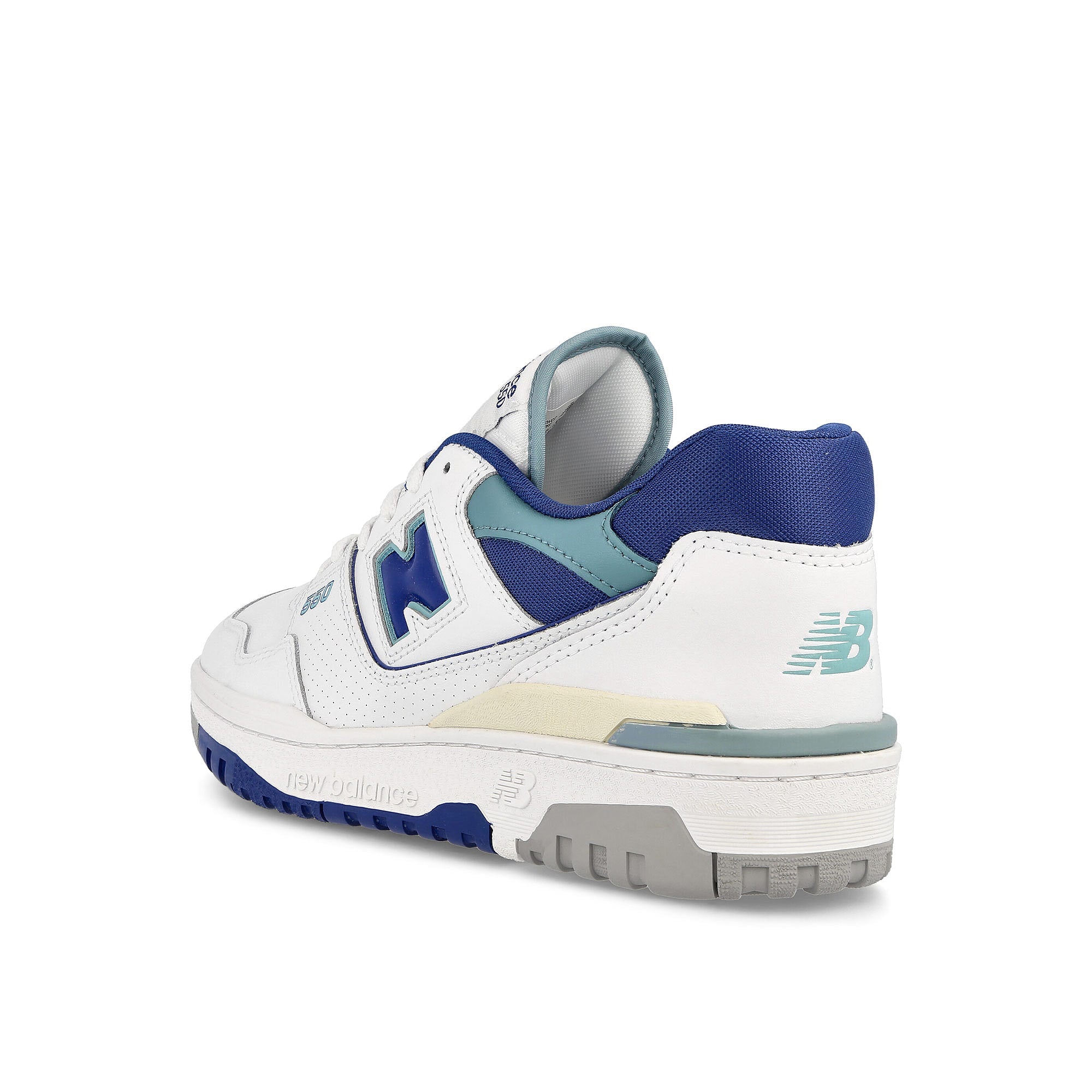 New Balance BB550NCC White-Blue Groove Sneakers Material | Overkill