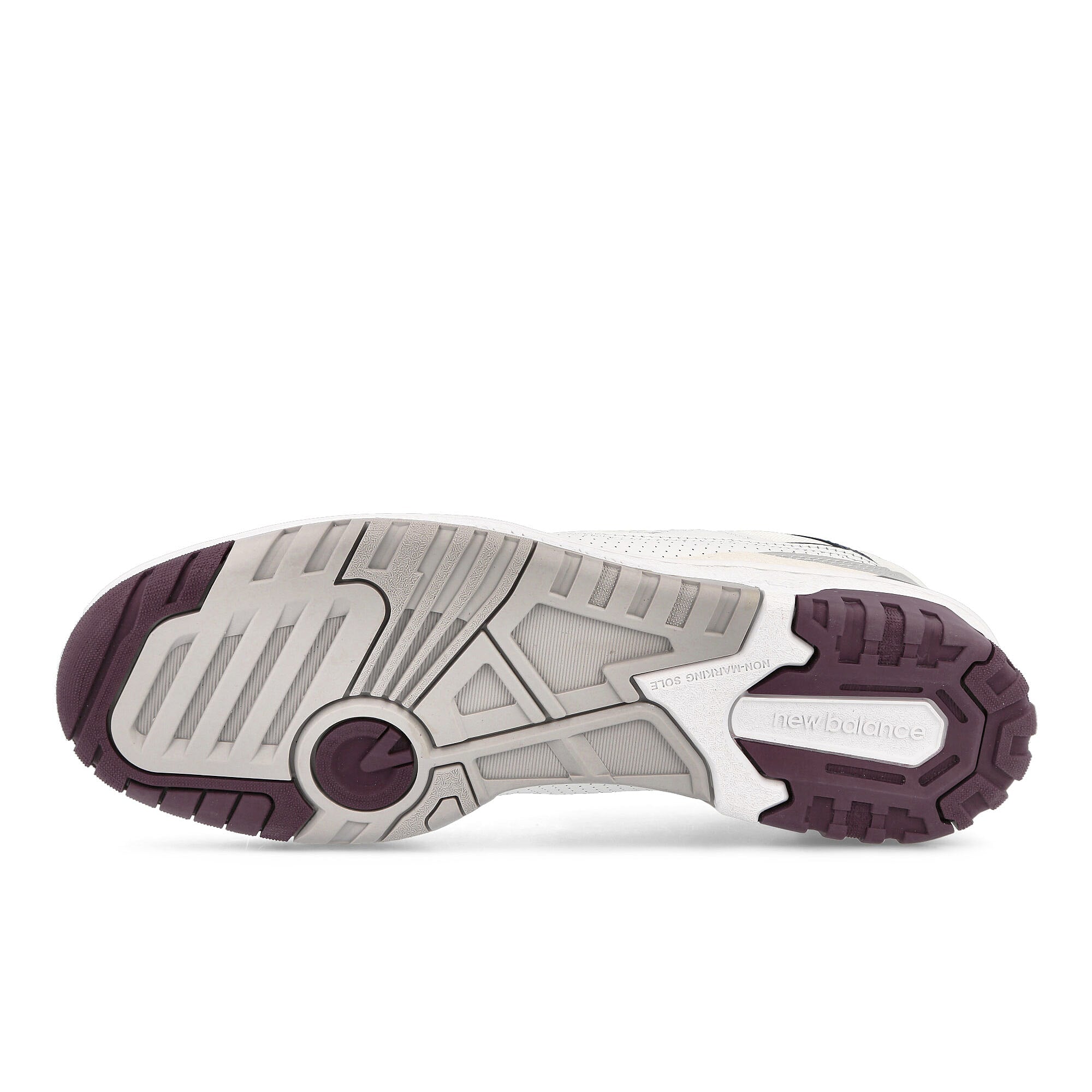 New Balance bb550pwb White / Natural Indigo / Burgundy Sneakers Detail View 1 | Overkill