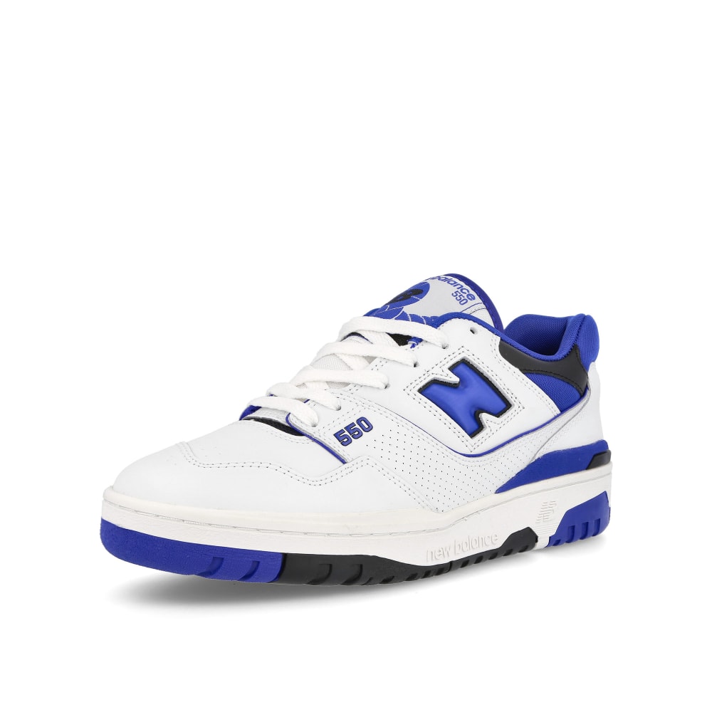 New Balance BB550SN1 White-Blue Sneakers Close Up | Overkill