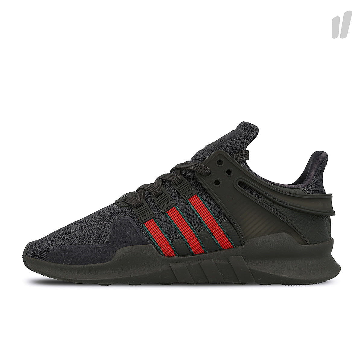 adidas equipment support adv Utility Black-Scarlet-Collegiate Green Low Top Sneakers BB6777 | Overkill