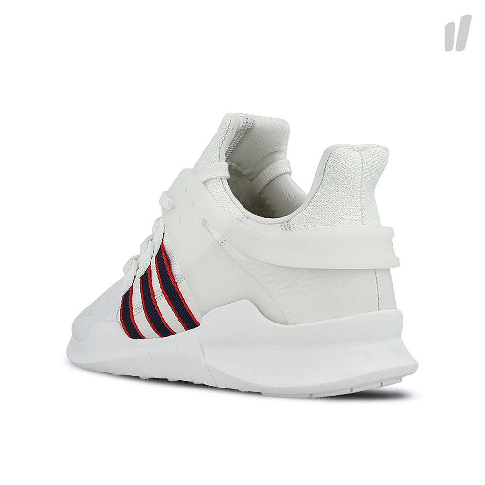 adidas equipment support adv Crystal White-Collegiate Navy-Scarlet Low Top Sneakers Material | Overkill