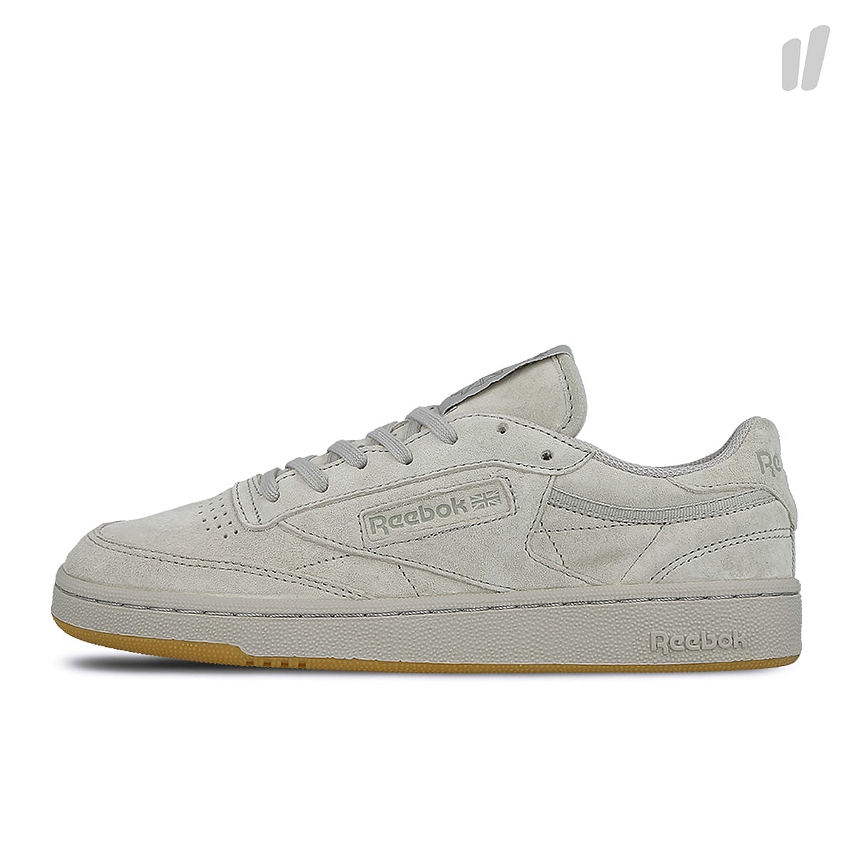 Reebok club c 85 tg Steel-Carbon - Gum Low Top Sneakers BD1886 | Overkill