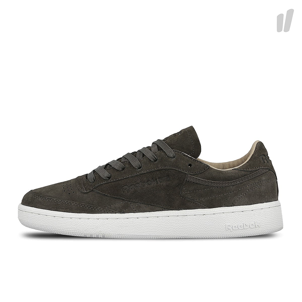 Reebok club c 85 lst Urban Grey-Stone-White Low Top Sneakers BD1899 | Overkill