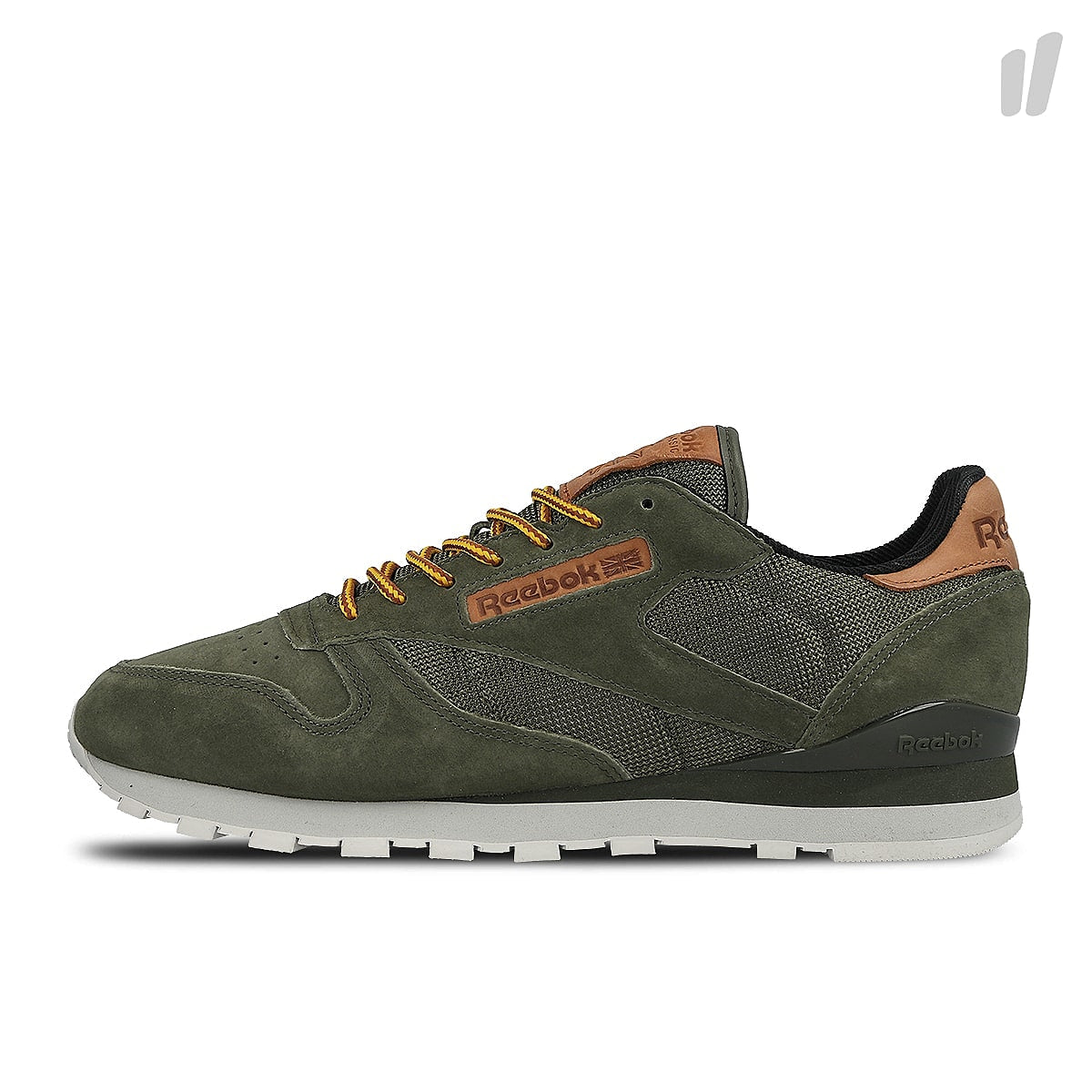 Reebok classic leather ol Poplar Green-Steel-Gold Sneakers BD2034 | Overkill