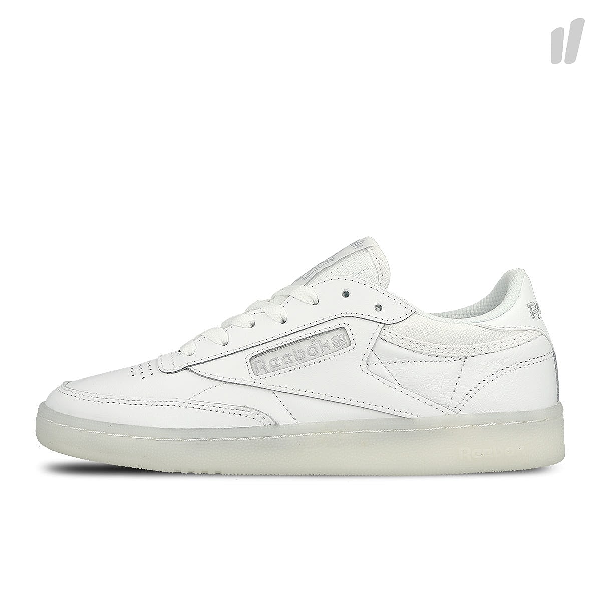 Reebok wmns club c 85 on the court White / LGH Solid Grey Sneakers BD3096 | Overkill