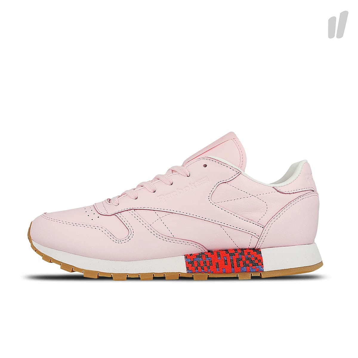 Reebok wmns classic leather old meets new Porcelain Pink / White / Gum Sneakers BD3155 | Overkill