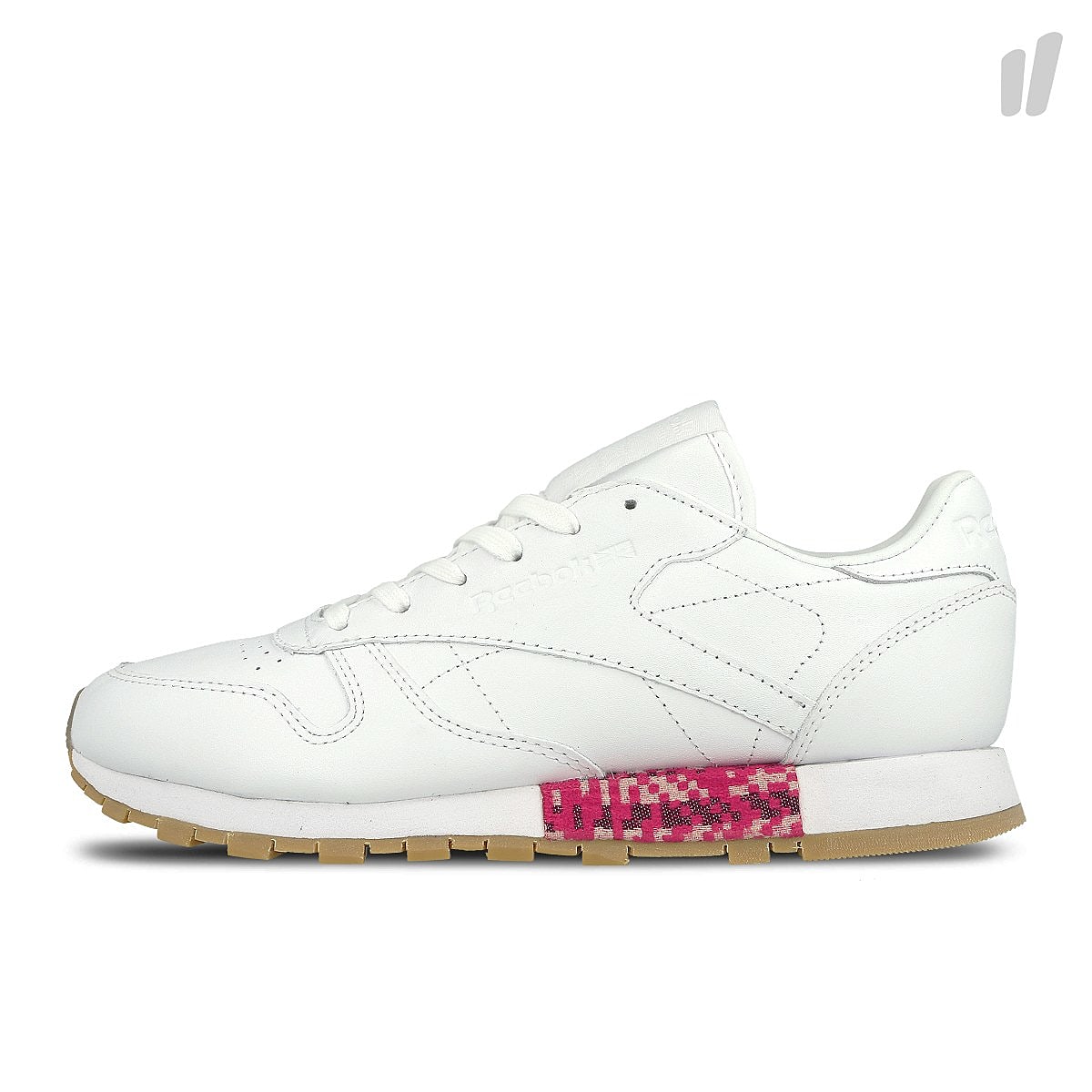 Reebok wmns classic leather old meets new White / Gum Sneakers BD3156 | Overkill