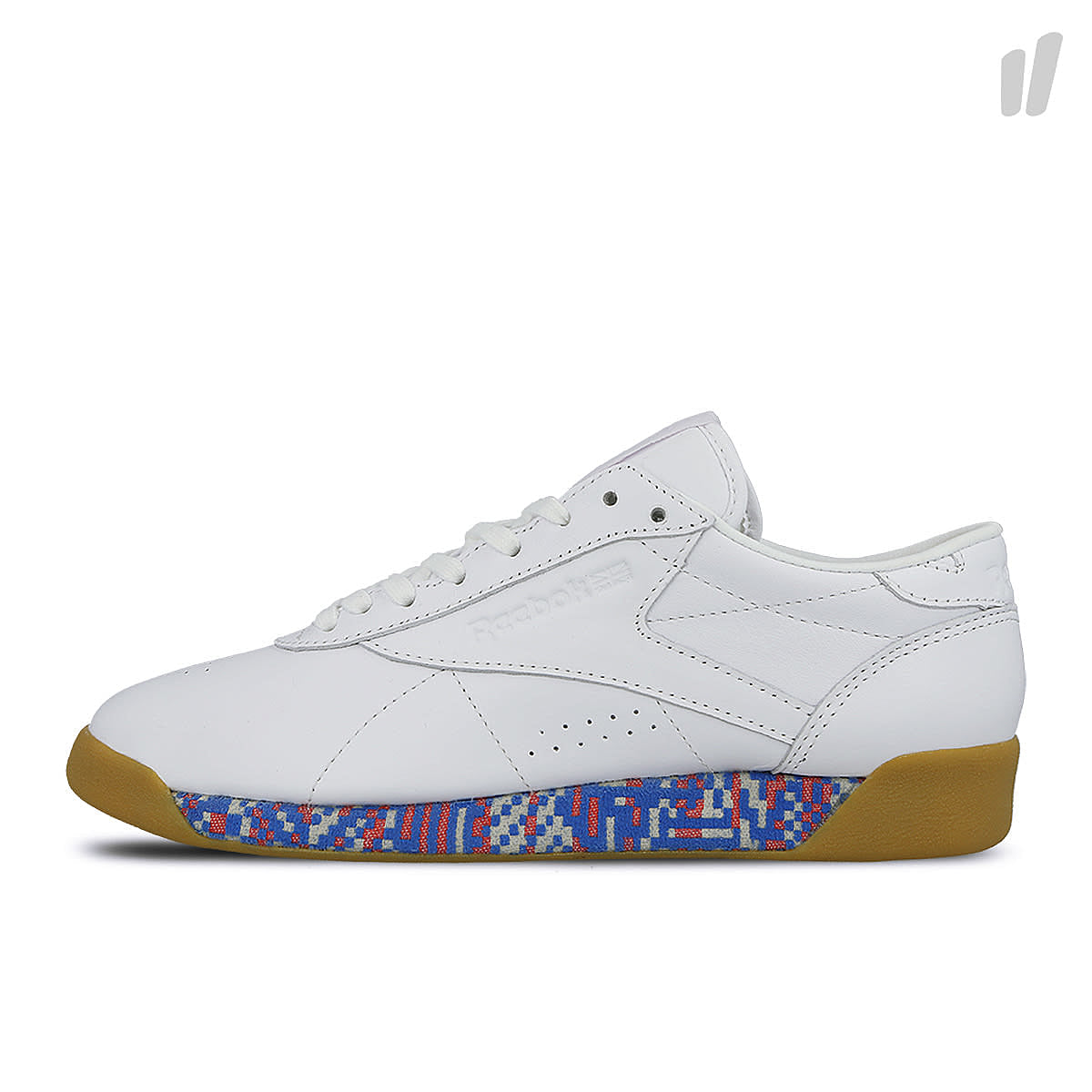 Reebok freestyle lo old meets new White / Gum Sneakers BD3157 | Overkill