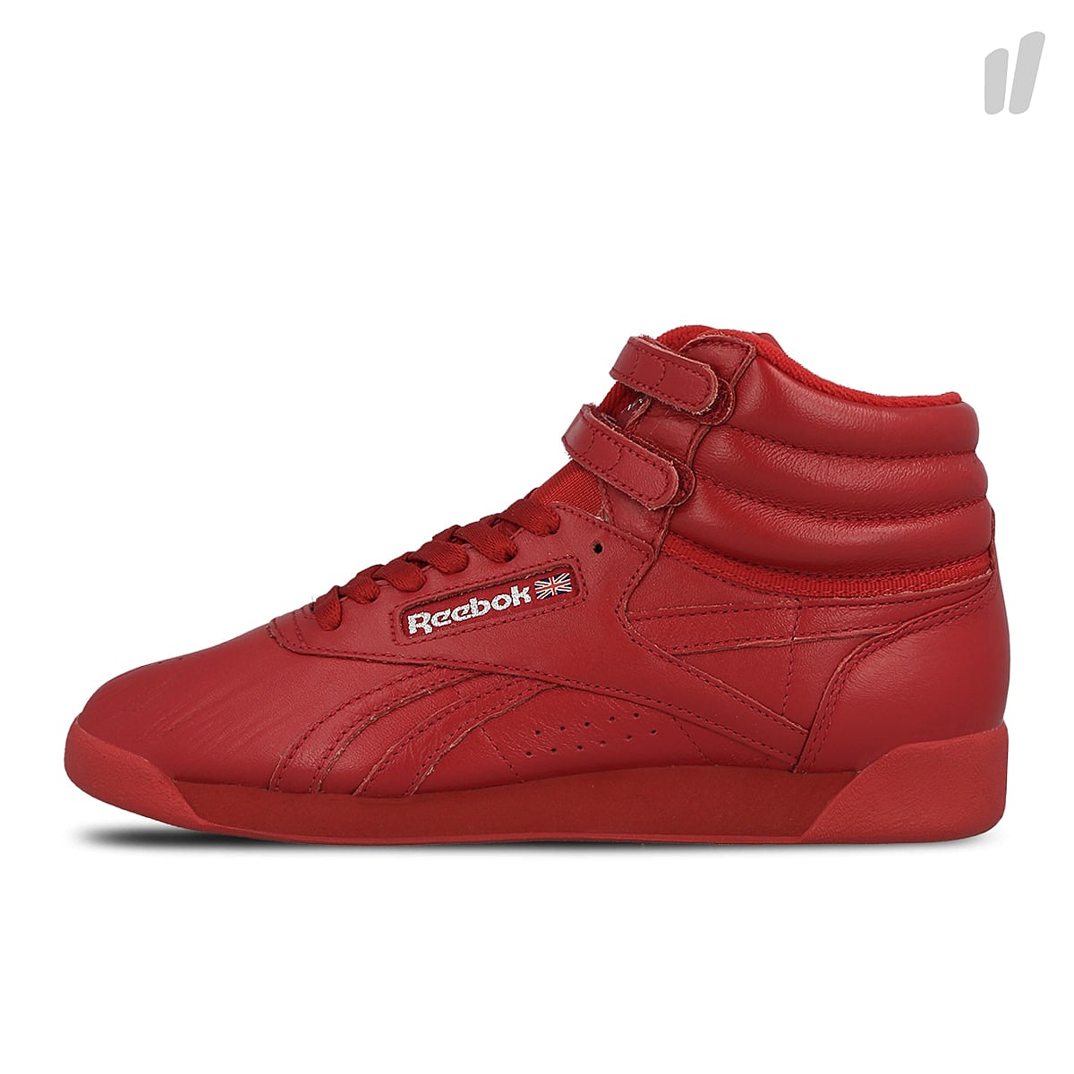 Reebok freestyle hi og lux Excellent Red / Grey / Gold Sneakers BD4469 | Overkill