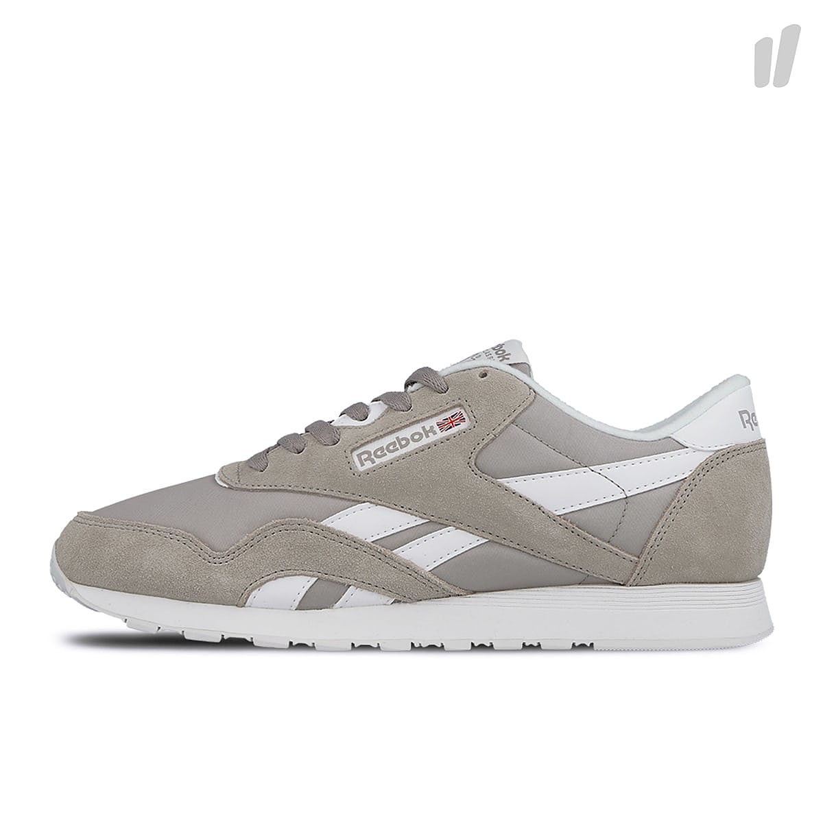 Reebok classic nylon Whisper Grey / White Sneakers BD4903 | Overkill
