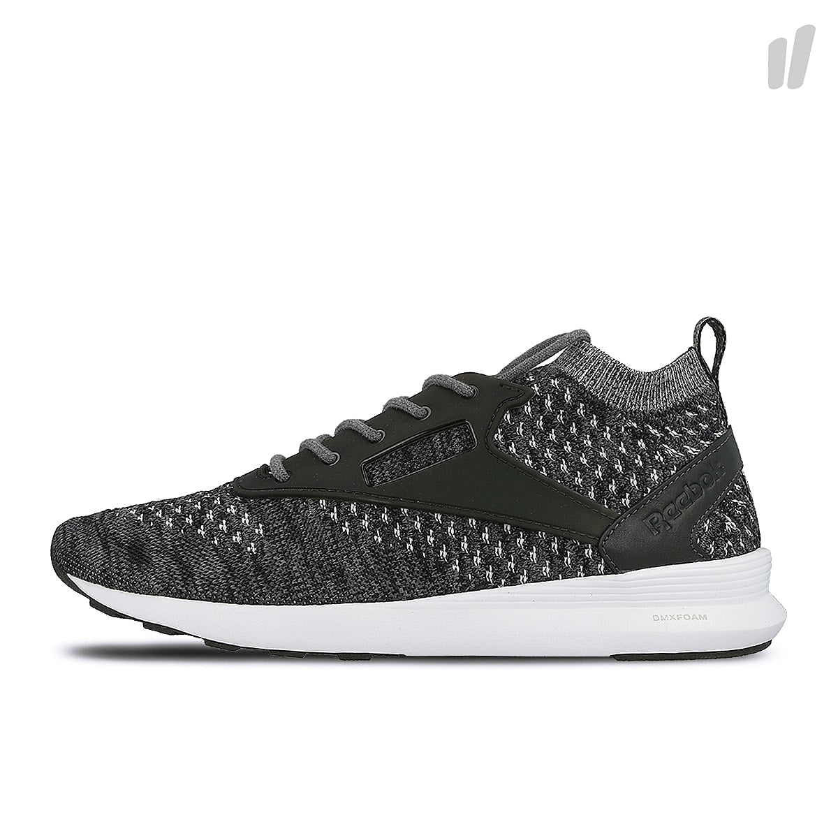 Reebok zoku runner ultraknit heathered Coal / Black / Medium Grey Sneakers BD5487 | Overkill