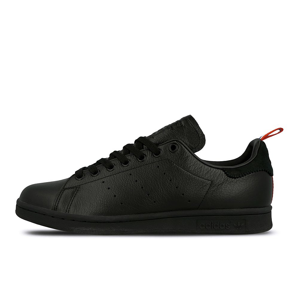 adidas stan smith Core Black-Running White-Scarlet Sneakers BD7434 | Overkill