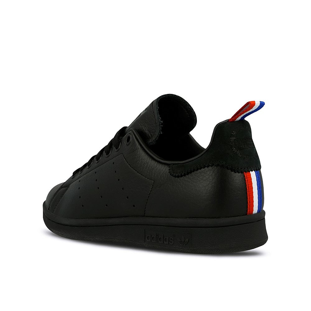 adidas stan smith Core Black-Running White-Scarlet Sneakers Material | Overkill