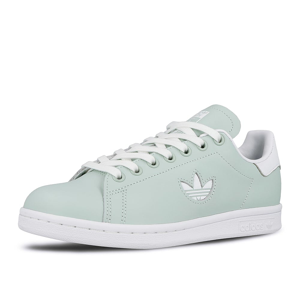 adidas stan smith Vapour Green-Running White-Vapour Green Sneakers Close Up | Overkill
