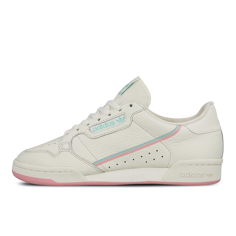 adidas continental 80 Off White-True Pink-Clear Mint Sneakers BD7645 | Overkill