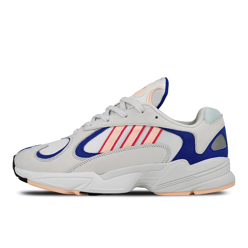 adidas yung-1 Crystal White-Clear Orange-Collegiate Royal Sneakers BD7654 | Overkill