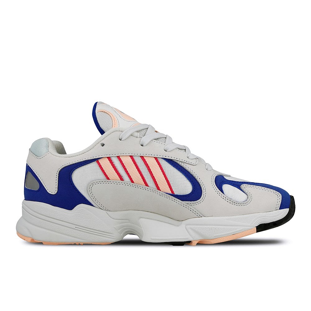 adidas yung-1 Crystal White-Clear Orange-Collegiate Royal Sneakers Silhouette | Overkill