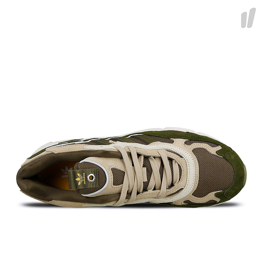 adidas St.Alfred x adidas Consortium Temper Run Clear White-Clear Brown-Clear Brown Sneakers Detailfoto | Overkill